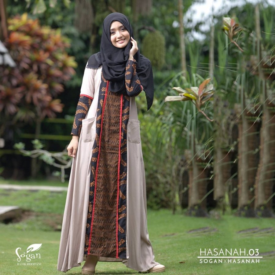  Baju Muslim Dengan Motif Cantik Kopidanberita